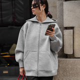 Women Trench Coat Knitted Hooded Baseball Uniform Women's Coat