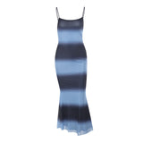 Women Dresses Autumn Sexy Long Dress Suspenders Dress