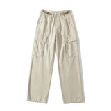 Women Sweatpants Retro Straight Casual Loose Wide-Leg Pants