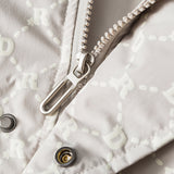Unisex Winter Cotton Coat Letter Embroidered Stand Collar down Jacket down Jacket