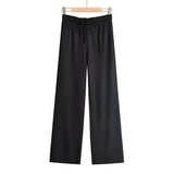 Women Sweatpants Straight-Leg Pants Spring/Summer Loose Wide-Leg Pants Casual Pants