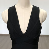 Women's Evening Dress Bandage One-Piece Dress Summer Backless Slim Fit Sexy Dress