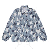 Men Jacket Coat XINGX Full Printed Men's Wide Jacket Coat