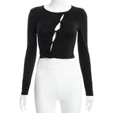 Women T-shirt Long Sleeve Casual Top