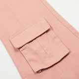 Women Pants Multi-Pocket Workwear Bell-Bottom Pants Women's Trousers