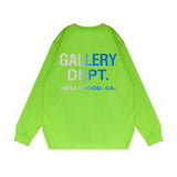 Gallery Dept Long Sleeved Shirt Fashion Brand Long Sleeve Long-Sleeved T-shirt Blouse