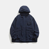 Unisex Jacket Autumn Windproof Hood Coat