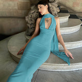 Women Dresses Summer Sexy Backless Slim Fit Dress