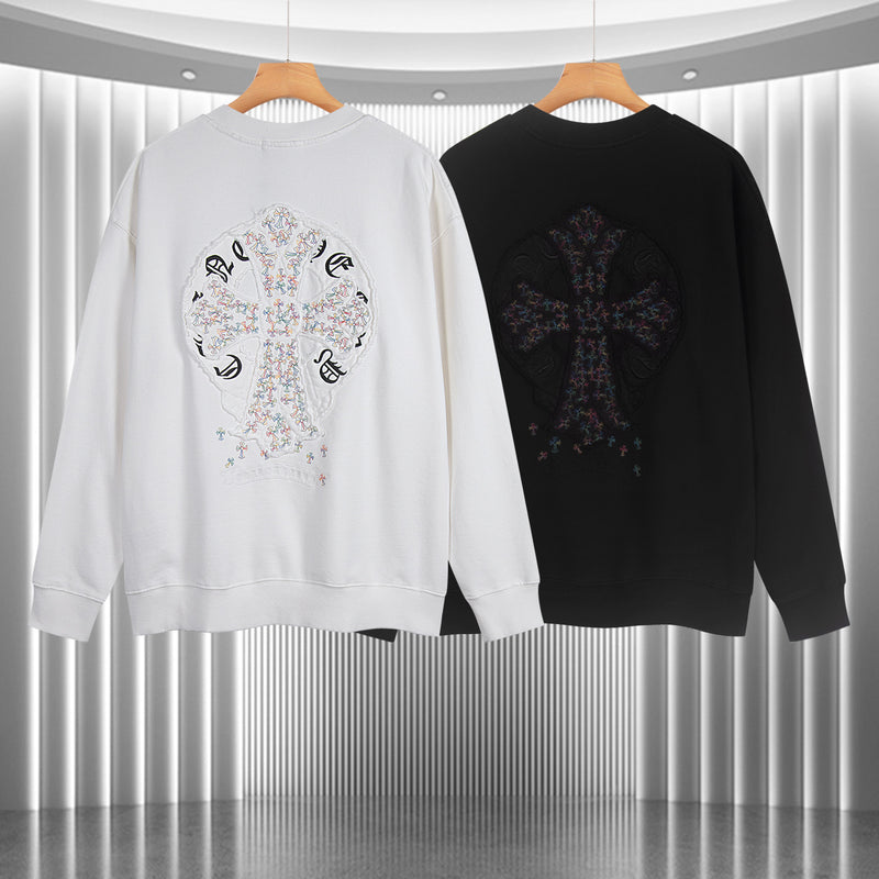 Chrome Hearts Sweatshirt Autumn/Winter Crew Neck Sweater