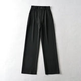 Women Sweatpants Spring Loose Straight Casual Wide-Leg Trousers