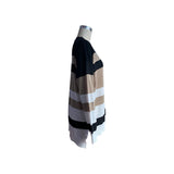 Women Knitted Sweater Autumn Long Sleeve Color Matching