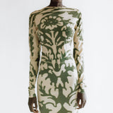 Women Dresses Fall Slim Fit Backless Long Sleeves Dress
