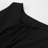 Women Dress Spring Vest Skirt Women Loose round Neck Dress