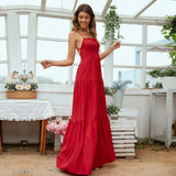 Women Dress Backless Slip Dress