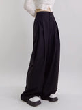 Women Sweatpants Wide Leg Pants Draped Casual Pants