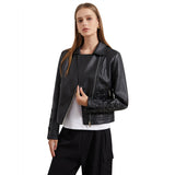 Red Leather Jacket Casual Jacket