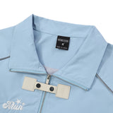 Women Jacket Autumn Leisure Sports Flight Suit Loose Letter Embroidery Coat