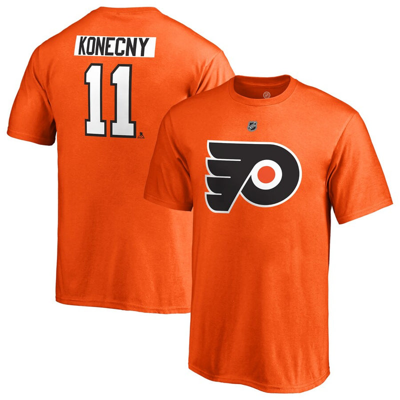NHL T-Shirts NHL Philadelphia Flyers Ice Hockey Suit T-Shirt American Sports Loose Quick-Drying T-Shirt