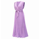 Women Date Dress Chiffon Dress Slim Fit Dress