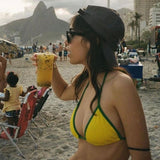 Women Jumpsuit Summer Retro Set Sexy Thong Underwear Backless Sexy Panties