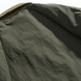 Unisex Winter Cotton Coat Lapel Shirt Cotton Coat Retro Warm Workwear Cotton Coat