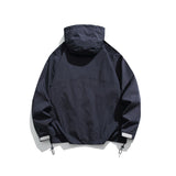 Unisex Jacket Autumn Hooded Coat for Men and Women Shell Jacket Loose Jacket