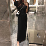 Women Dresses Crew Neck Medium, Long and Short Sleeve Dress