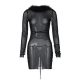 Women Dresses Spring Sexy Hollow Dress
