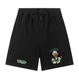 Men Shorts Summer Cartoon Sports Shorts Men and Women Loose Casual Basketball Shorts