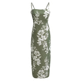 Women Dresses Summer Backless Long Dress (Xds0414)