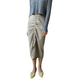 Women Knitted Skirt Sexy Retro
