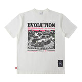 Men T Shirt Summer Cartoon Printed Short Sleeve T-shirt