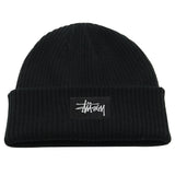 Stussy Hat Winter Solid Color Knitted Hat Skateboard Sports Wool Warm Hat