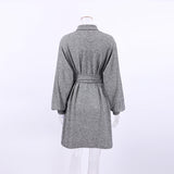 Women Dress Autumn and Winter Turtleneck Knitted Sweater Dress
