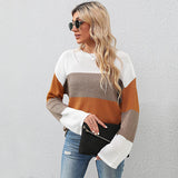 Women Knitted Sweater Women Autumn and Winter Loose