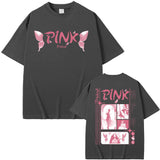 Rapper Nicki Minaj Pink Friday 2 Graphic Print T-shirt