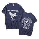 Camp Half Blood Graphic Print T-shirt Summer Men Women Fashion