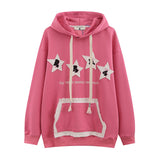 Men Hoodie Dopamine Couple Sweater Hip Hop Retro Hooded Sweater for Men and Women