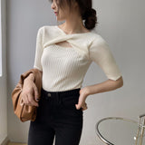 Women knitted T-shirt