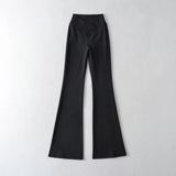 Women Sweatpants Casual Pants Autumn and Winter Bell-Bottom Pants