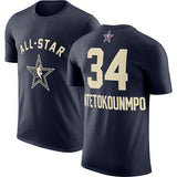 NBA T-Shirts NBA All-Star Basketball Short Sleeve Outdoor Leisure Sports T-Shirt