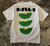 Summer New Fashion Retro T Shirt Fun Fruit Print T-Shirt