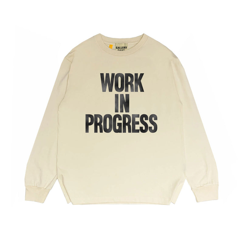 Gallery Dept Long Sleeved Shirt Fashion Brand Long Sleeve Long-Sleeved T-shirt Blouse