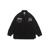 Unisex Jacket Vintage Embroidered Fashion Brand Coat for Men and Women Baggy Casual Jacket