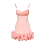 Women Dresses Summer Sexy Suspender Dress Skirt (Zns0409)