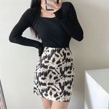 Women Sweater Knitwear off-Shoulder Pullover Slim Bottoming Shirt