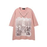 Men T Shirt Cross Couple Short Sleeve T-shirt