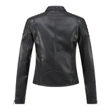 Women Leather Jacket Pu Women's Leather Top Women's Leather Jacket