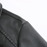 Red Leather Jacket Casual Jacket