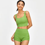 Women Yoga Set Women's Tight Sports Underwear Casual Shorts